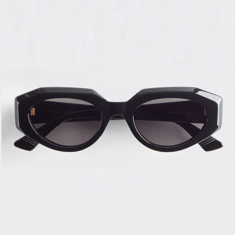 - NEW Bottega Veneta Facet Acetate Cat Eye Sunglasses AX4